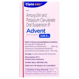 Advent 228.5 mg Dry Syrup 30 ml, Pack of 1 Syrup