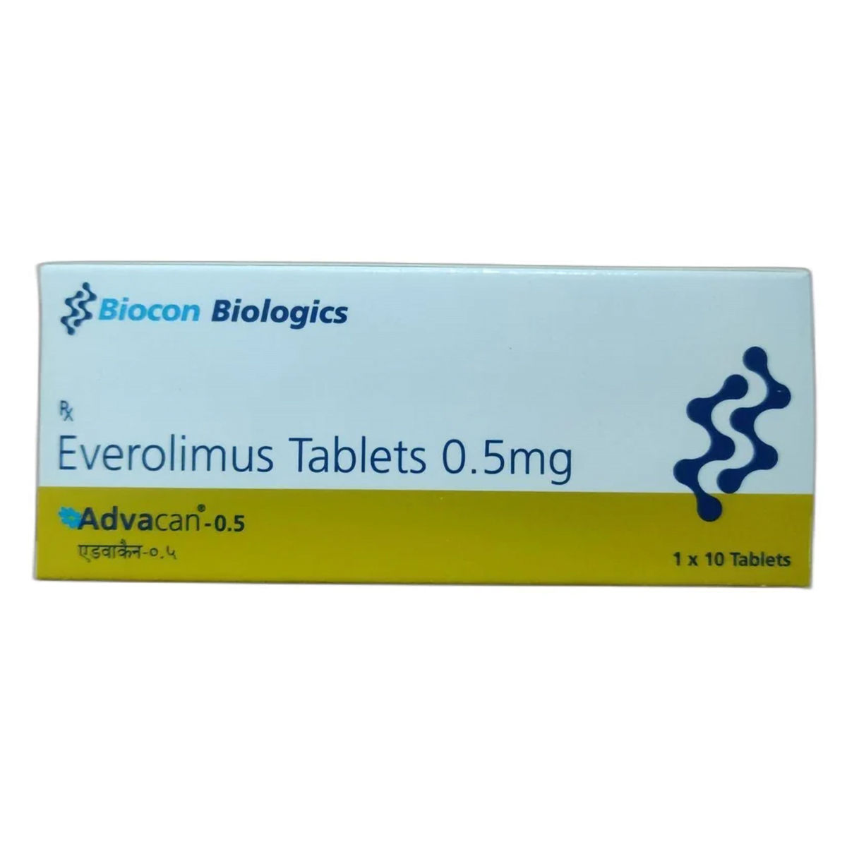 Buy Advacan 0.5 mg Tablet 10's Online