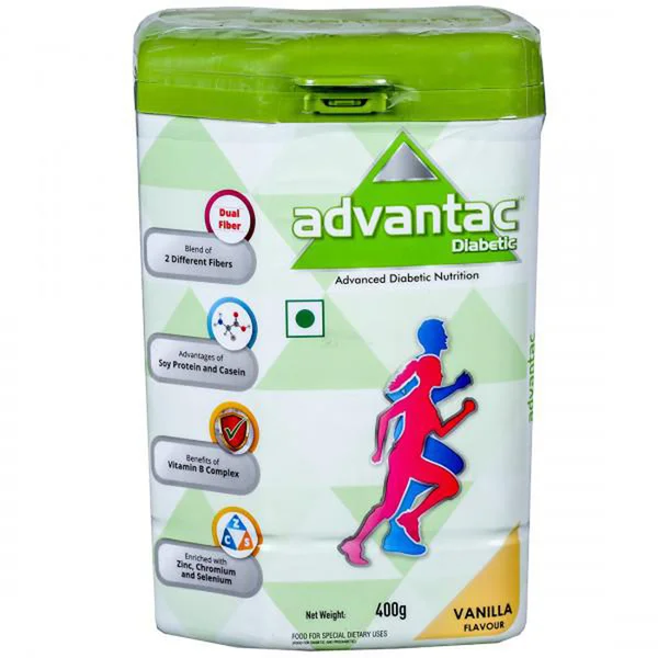 Advantac Diabetic Vanilla Powder 400 gm