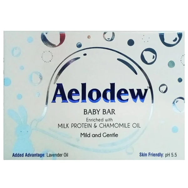 Aelodew Mild And Gentle Ph5.5 Baby Bar, 75 gm, Pack of 1