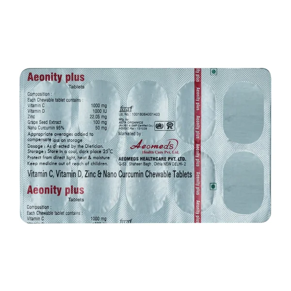 Aeonity Plus Chewable Tablet 10's