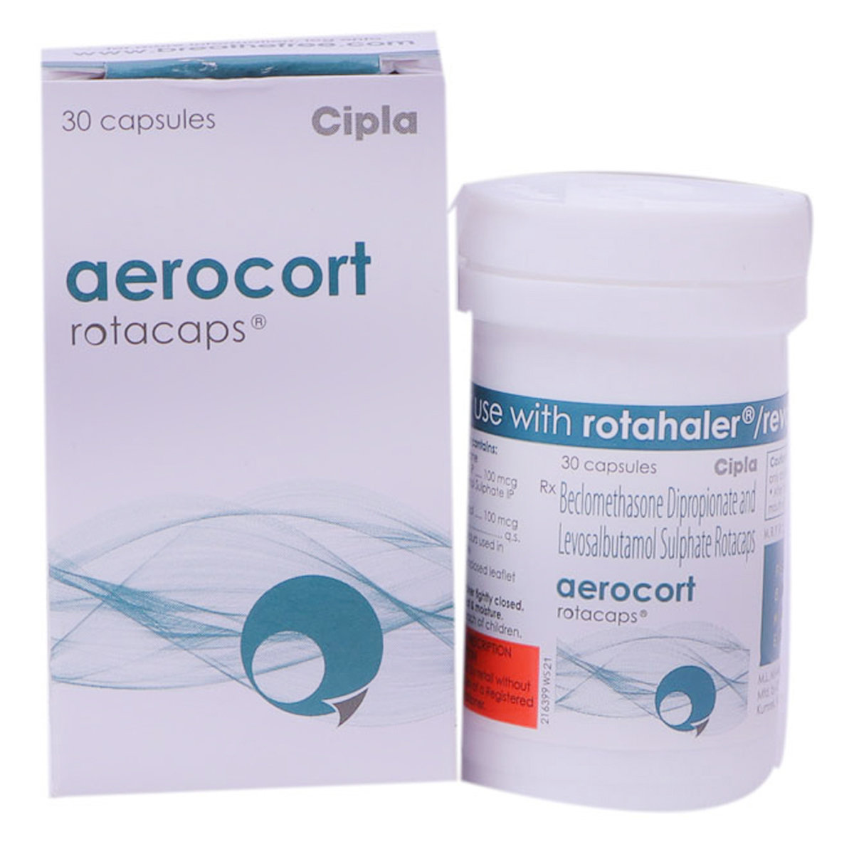 Aerocort Rotacap 30's, Pack of 1 ROTACAP Aerocort Rotacap 30's, Pack of 1 ROTACAP