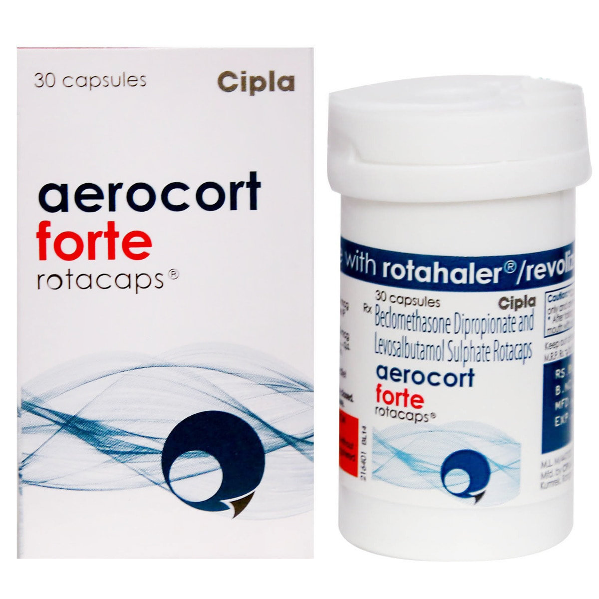 Aerocort Forte Rotacaps 30's, Pack of 1 ROTACAP Aerocort Forte Rotacaps 30's, Pack of 1 ROTACAP