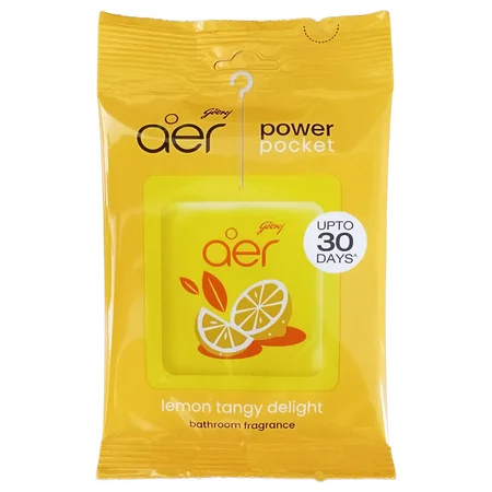 Godrej Aer Power Pocket Lemon Tangy Delight, 10 gm