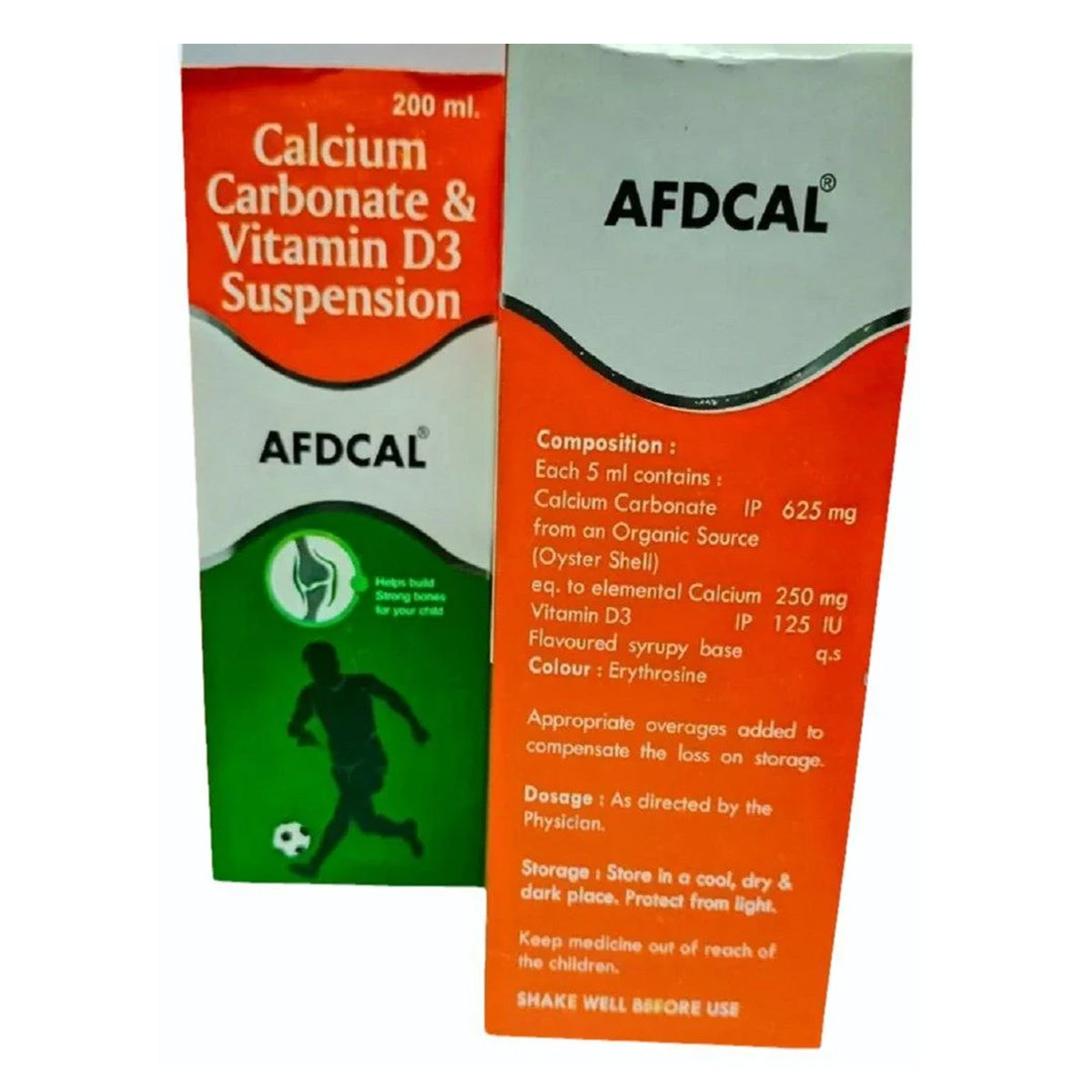 Afdcal Suspension 200ml, Pack of 1 Afdcal Suspension 200ml, Pack of 1