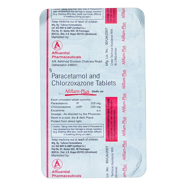 Afiflam-Plus Tablet 10's