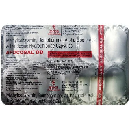Afocobal OD Capsule 10's