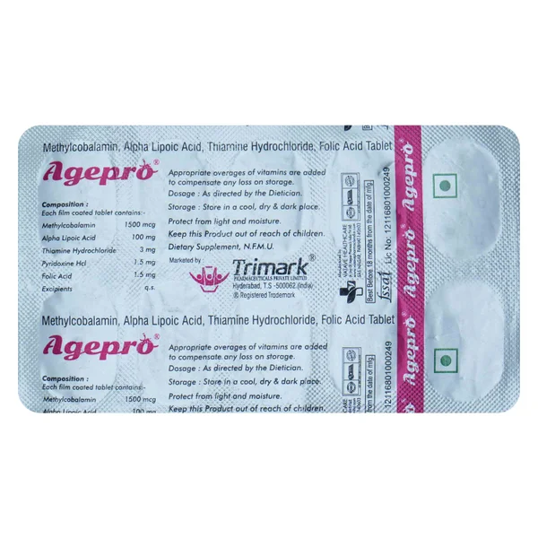 Agepro Capsule 10's, Pack of 10