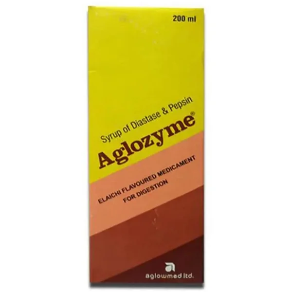 Aglozyme Syrup 200 ml, Pack of 1 Syrup