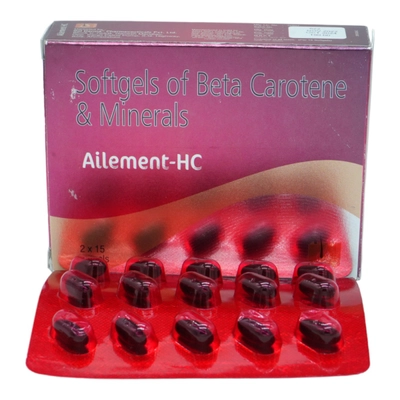 Ailement-HC Softgel Capsule 15's, Pack of 15 CAPSULES