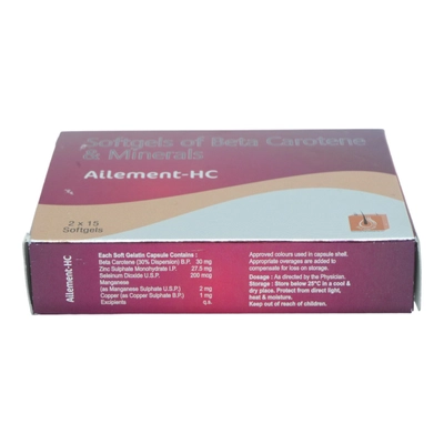 Ailement-HC Softgel Capsule 15's, Pack of 15 CAPSULES