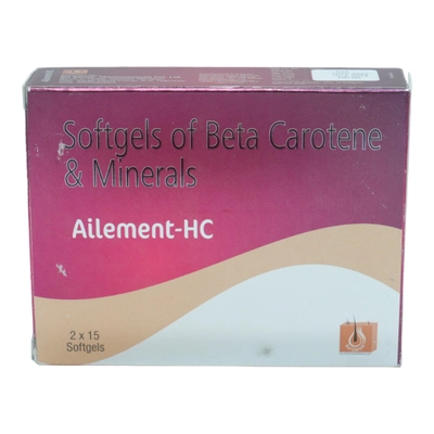 Ailement-HC Softgel Capsule 15's, Pack of 15 CAPSULES