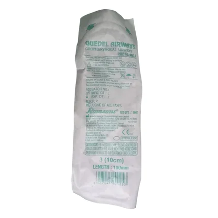 Romsons Airways Guedel Size 3, 1 Count