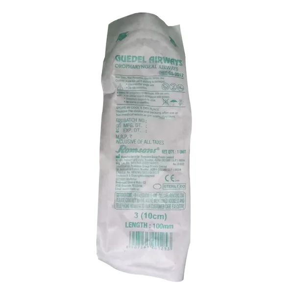 Romsons Airways Guedel Size 3, 1 Count