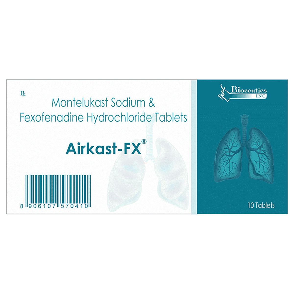 Airkast-FX Tablet 10's, Pack of 10 TABLETS Airkast-FX Tablet 10's, Pack of 10 TABLETS