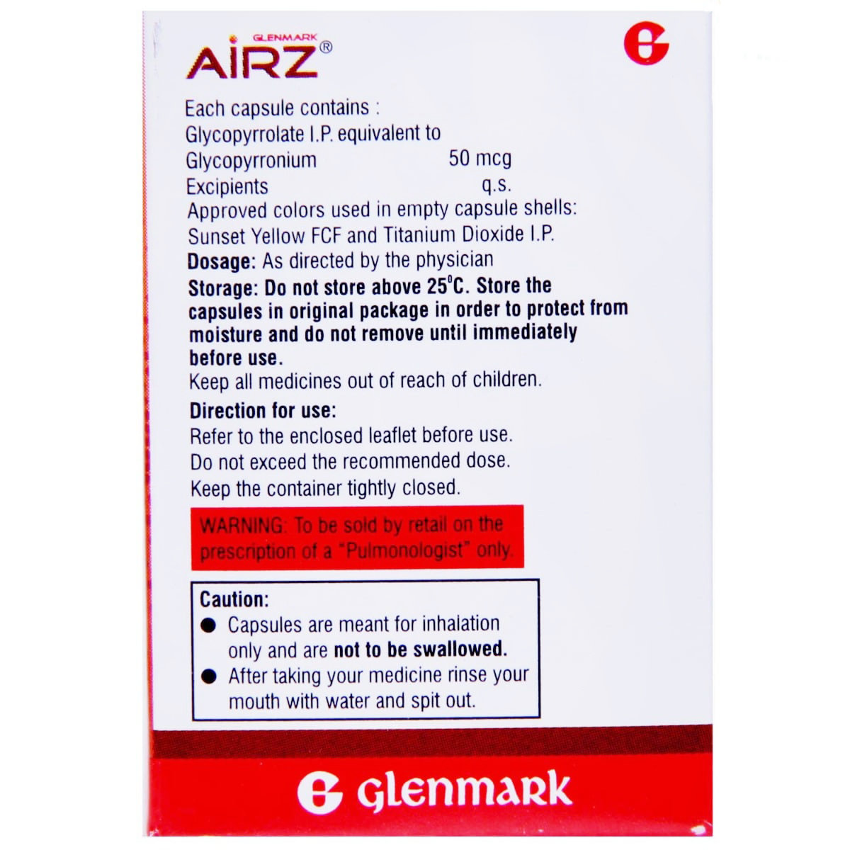 Airz Capsule 30's, Pack of 1 VAPOCAP Airz Capsule 30's, Pack of 1 VAPOCAP