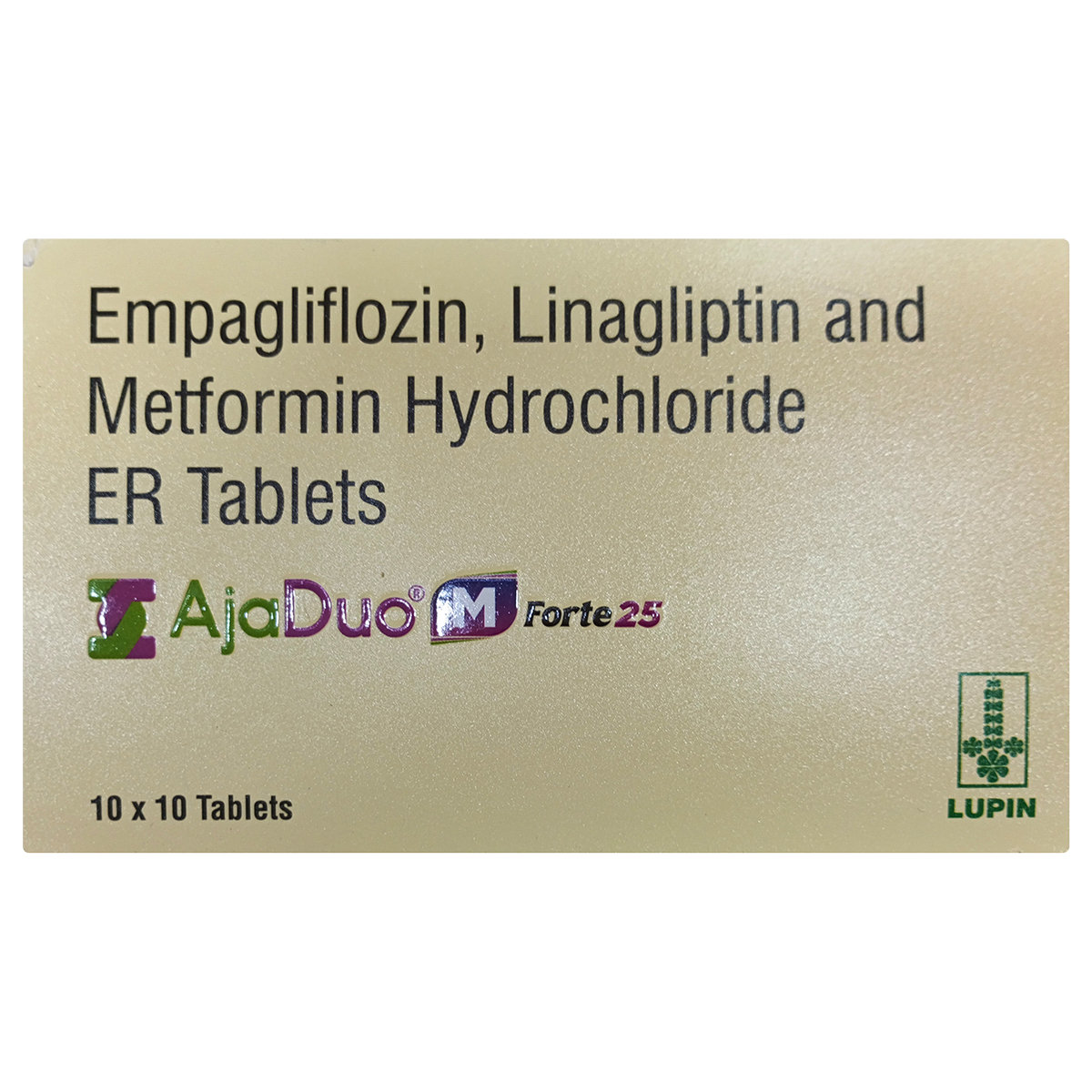 Ajaduo M Forte 25 Tablet 10's Ajaduo M Forte 25 Tablet 10's