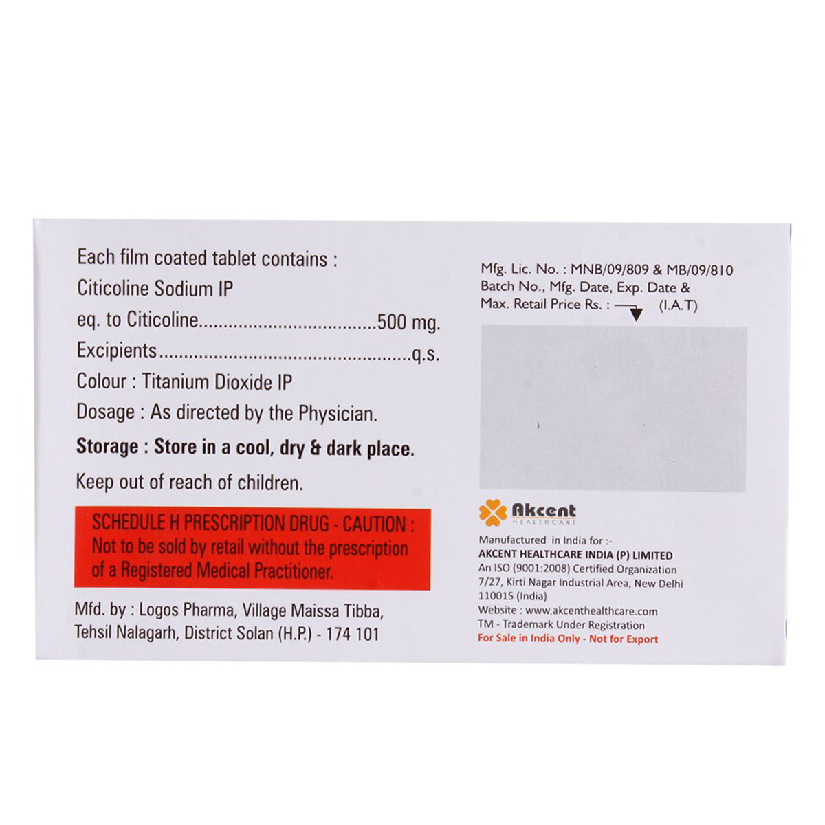 Akcit 500 Tablet 10's Price, Uses, Side Effects, Composition - Apollo ...