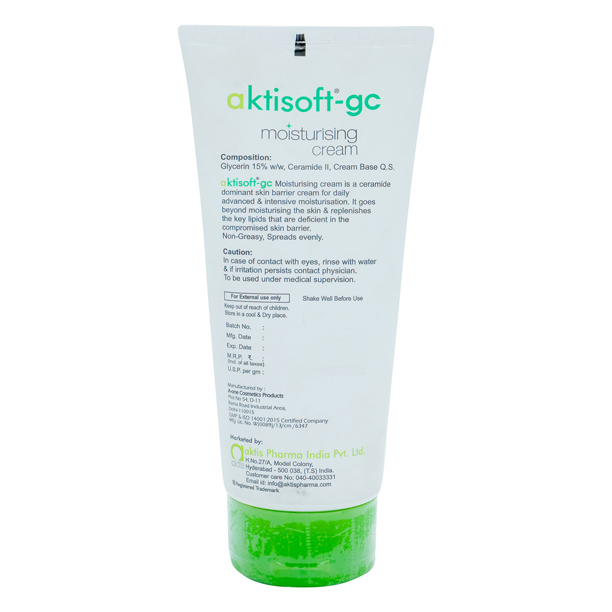 Aktisoft GC Moisturizing Cream 150 gm, Pack of 1 Aktisoft GC Moisturizing Cream 150 gm, Pack of 1