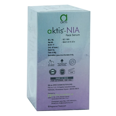 Aktis-Nia Face Serum 30 ml, Pack of 1