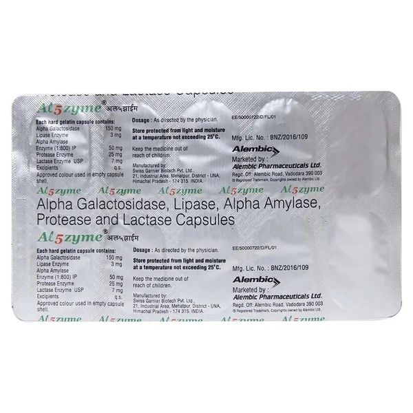 Al5Zyme Effervescent Tablet 10's
