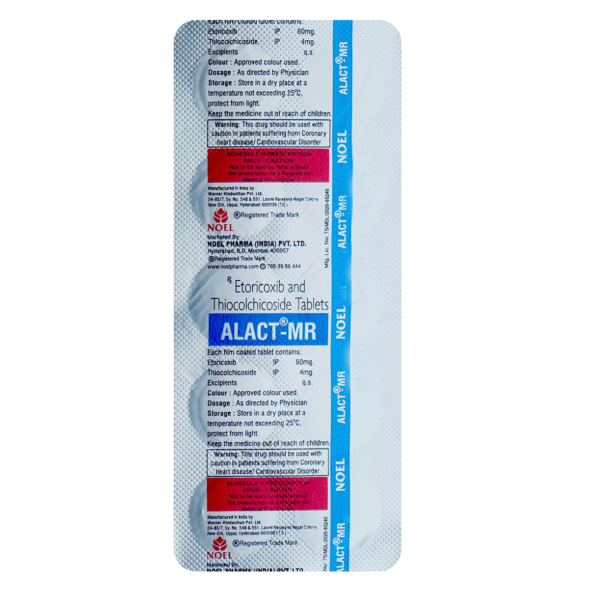 Alact-MR Tablet 10's, Pack of 10 TabletS Alact-MR Tablet 10's, Pack of 10 TabletS