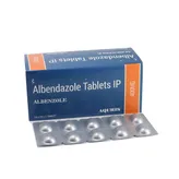 Albenzole 400 mg Chewable Tablet 10's, Pack of 10 CHEWABLE TABLETS