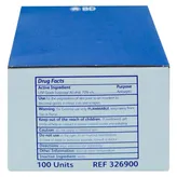 BD Alcohol Swabs 100's, Pack of 100