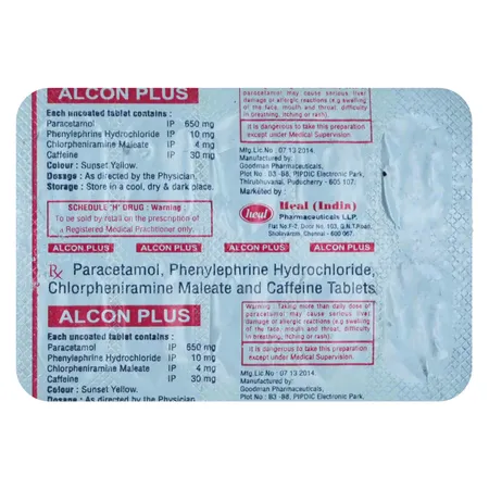 Alcon Plus Tablet 10's