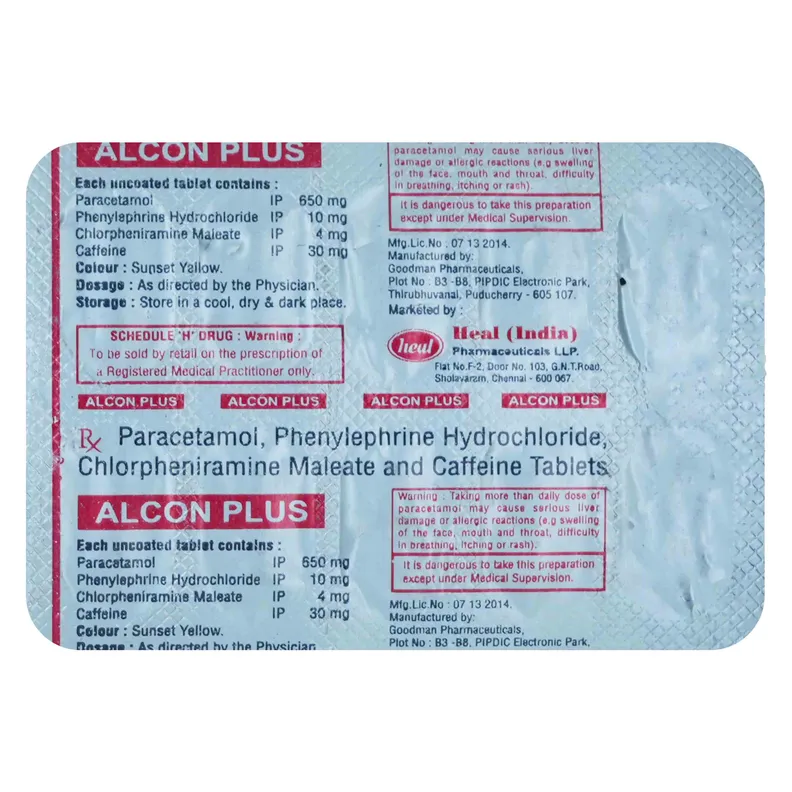 Buy Alcon Plus Tablet online | Uses, Side Effects, Price and ...