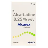 Alcarex Eye Drops 5 ml, Pack of 1 EYE DROPS