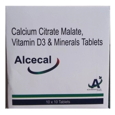 Alcecal Tablet 10's, Pack of 10 TabletS