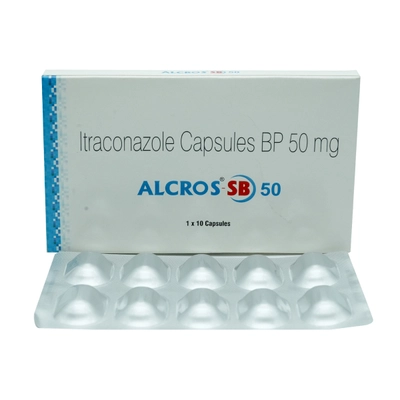 Alcros-SB 50 Capsule 10's, Pack of 10 CAPSULES