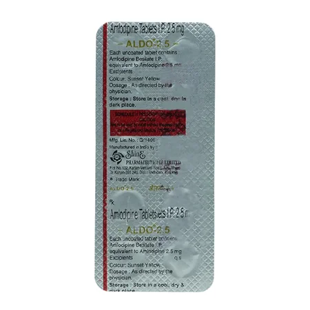 Aldo-2.5 Tablet 10's