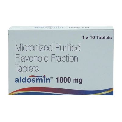 Aldosmin 1000 mg Tablet 10's, Pack of 10 TabletS