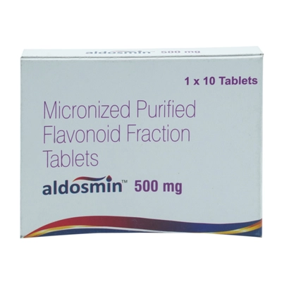 Aldosmin 500 mg Tablet 10's, Pack of 10 TabletS