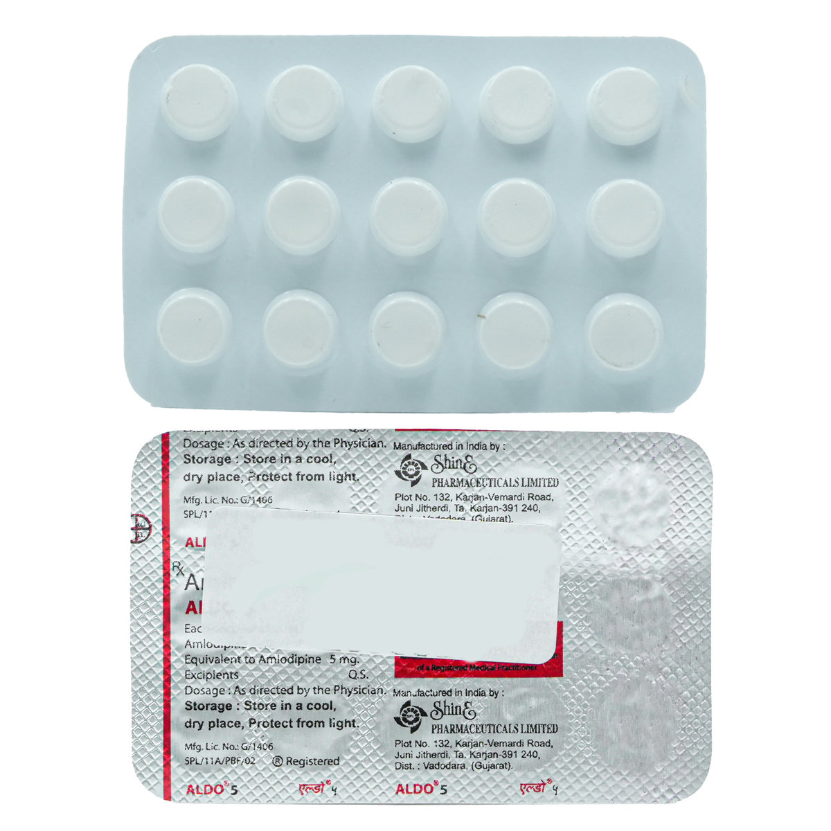 Aldo-5 Tablet 15's, Pack of 15 TABLETS Aldo-5 Tablet 15's, Pack of 15 TABLETS