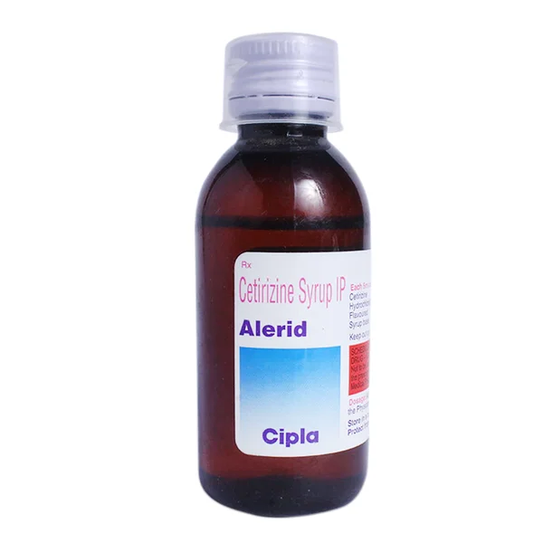 Alerid Syrup 60 ml, Pack of 1 Syrup