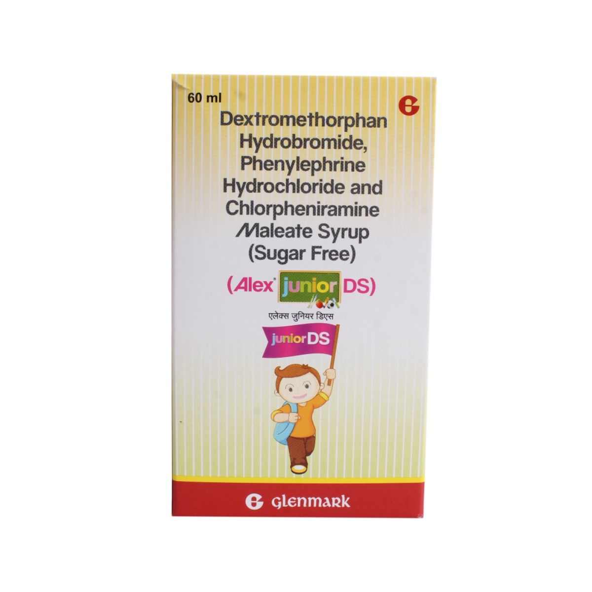 Alex Junior DS Syrup 60 ml Price, Uses, Side Effects, Composition