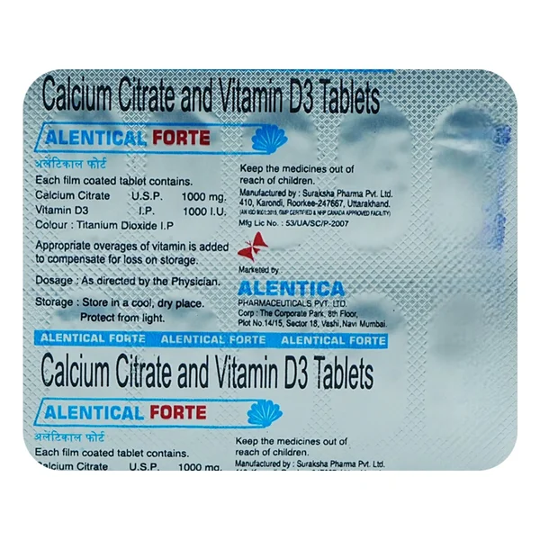 Alentical Forte Tablet 10's, Pack of 10