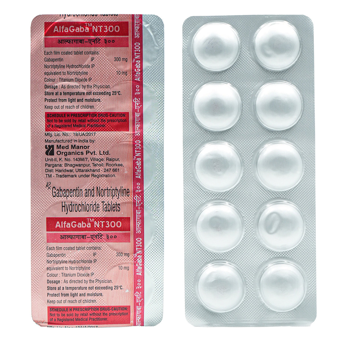 Buy Alfagaba NT 300 Tablet 10's Online