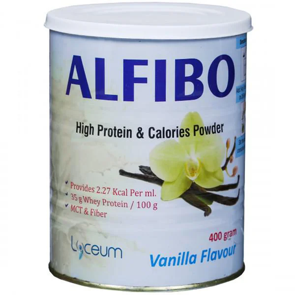Alfibo Vanilla Flavour Powder 400 gm