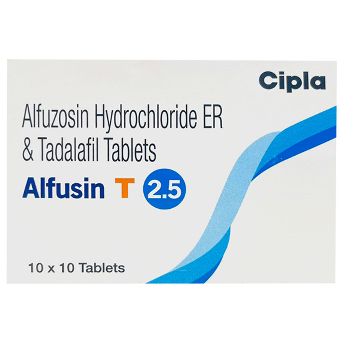 Buy Alfusin T 2.5 Tablet 10's Online