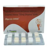 Algesic-1000 Tablet 10's, Pack of 10 TabletS