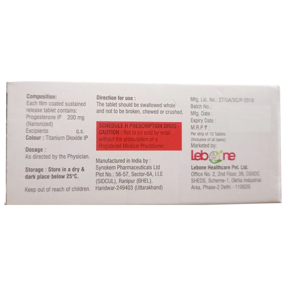 Alimagest SR 200 Tablet 10's, Pack of 10 TabletS Alimagest SR 200 Tablet 10's, Pack of 10 TabletS