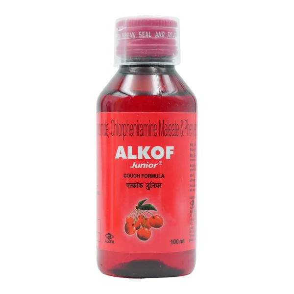Alkof Junior Syrup 100 ml, Pack of 1 Syrup