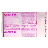 Allegra-M 120 mg/10 mg Tablet 10's, Pack of 10 TABLETS