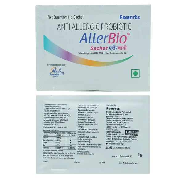 Allerbio Powder 1 gm, Pack of 1 Powder