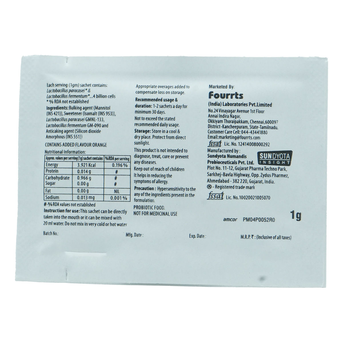 Buy Allerbio Powder 1 gm online | Uses, Side Effects, Price and ...