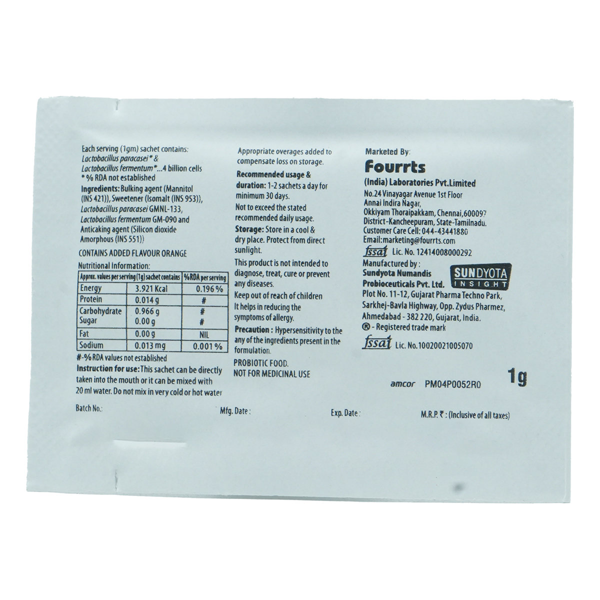 Allerbio Powder 1 gm, Pack of 1 Powder Allerbio Powder 1 gm, Pack of 1 Powder